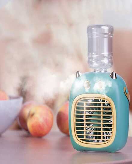 Humidificador com ventilador