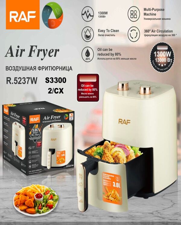 Freidora sin aceite RAF R.5237W